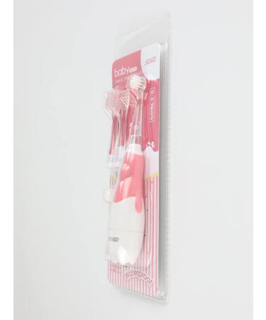 Seago Electric Toothbrush for Children 0-3 Years - LED Light Smart Timer Waterproof IPX7 SG513 Pink | International Shipping Available - Buy Online on GoSupps.com