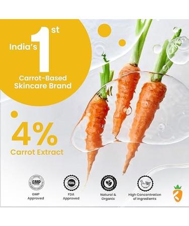 Karrot Natural Skincare Ubtan Detan Face Wash Fades Tanning and Promotes Youthfulness Turmeric with Sandalwood Almond Carrot and Saffron Ideal for Men and Women 100 ml - Buy Online on GoSupps.com