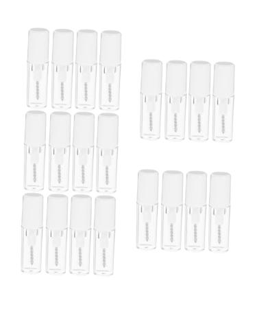 Healvian 20 Pcs Eyelash Raincoat Mascara Brow Clear Gel Brow Fixing Liquid Clear Brow Gel Eyebrow Gel Plastic 1 g (Pack of 1) As Shownx5pcs