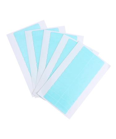 FOMIYES 5 Sheets seamless hair extension film adhesive wig tape Adhesive hold wig tape adhesive hair extension tape invisible tape hair extension lace front wig tape replace Accessories pu