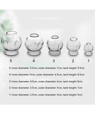 EIERFSKIOT Cupping Therapy Set Cupping Set Cupping Device Home Glass Cupping Set Chinese Therapy Cupping Set Suction Cupping Therapy Set - Buy Online on GoSupps.com