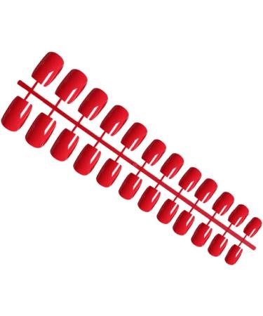 dijiusidy 24 Pieces Square-shaped Solid Colorful Coffin False Nails DIY Novel Elegant Personality Nail for Manicure Salons 11 - Buy Online on GoSupps.com