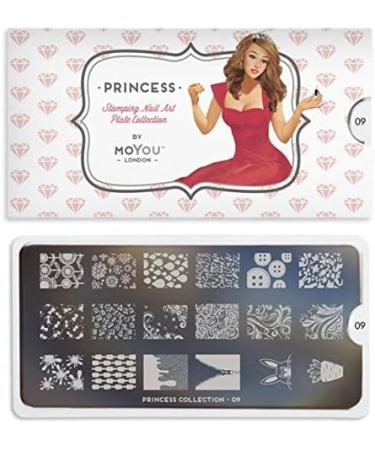 Shop MoYou-London Stencil Princess Collection 09 Perfect Nail Art Design | International Shipping Available - Buy Online on GoSupps.com