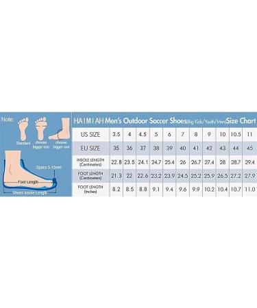 WEJIESS Men's Soccer Shoes: Gold-Soled Spikes Football Boots - Size 10.5 Black - Buy Online on GoSupps.com