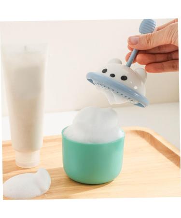 TOVINANNA Facial Foamer Skincare Bubble Foam Maker Face Cleansing Foam Maker Face Bubble Maker Face Bubble Maker Face Wash Portable Foams Maker Cup Household Abs 6.80X6.50X6.50CM Green - Buy Online on GoSupps.com