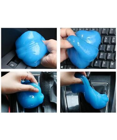 2Pcs Cleaning Putty Gel for Car Interior Keyboard Vent Dust Removal Home Putty Duster Cleaner - Buy Online on GoSupps.com