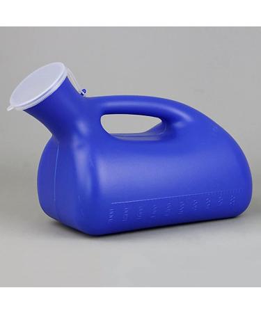 (2 Packs Urinals- Urinals for Men Spill Proof Portable Plastic Material Reusable Easy Cleaning for Incontinence Elderly Child Anyone Who's Bedridden Long-Distance Bus Drivers Happy - Buy Online on GoSupps.com