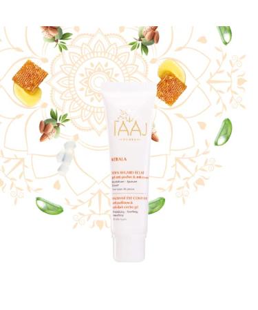 Taaj Radiant Eye Care Gel - Reduce Dark Circles & Swelling | Aloe Vera - 30 ml | Kerala - Buy Online on GoSupps.com