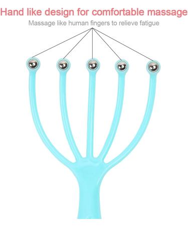 BAQI Scalp Massager - Handheld Stress Relief & Relaxation Tool | 4 Pack for Home Office & Travel - Buy Online on GoSupps.com