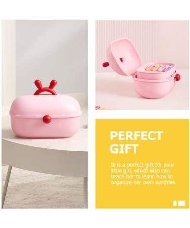 Girls Kid 3-Layer Jewelry & Hair Accessories Organizer Case - Buy Online on GoSupps.com