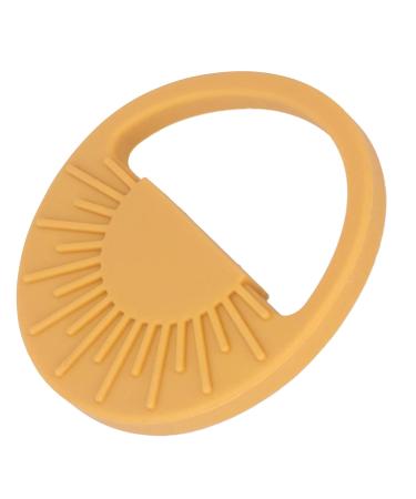 Silicone Baby Teether with Handle - Semicircular Sun Design for Soothing Teething - International Shipping Available - Buy Online on GoSupps.com