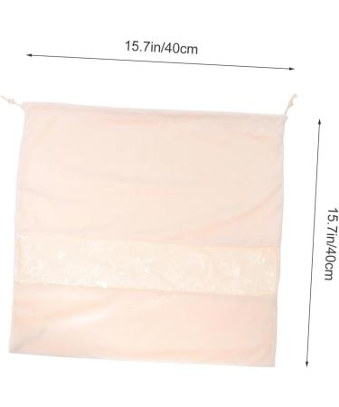 BIUDECO 1pc Hair Dryer Storage Bag Shoe Travel Bag Drawstring Storage Bags with Window Hair Dryer Bag Pvc - Buy Online on GoSupps.com