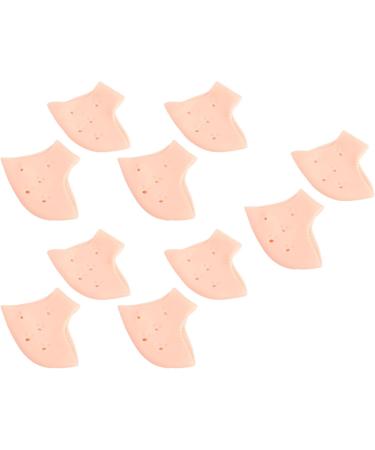 Moisturizing Gel Heel Socks for Cracked Dry Feet - Reduce Fine Lines - Comfortable Fit - Plant Based Gel - Infused with Lotion - Breathable Design - Buy Online on GoSupps.com