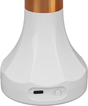 UV LED Nail Lamp 18W Portable Cordless Flash Cure Gel Nail Lamp 360 Degree Rotatable Rose Shaped Rechargeable Gooseneck Nail Dryer Decoration for Home and Nail Salon - Buy Online on GoSupps.com