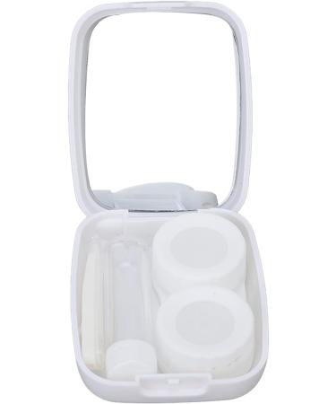 Travel Contact Lens Case Portable Contact Lens Box Kit Cute Little Duck with Tweezers for Woman for Outdoor - Buy Online on GoSupps.com