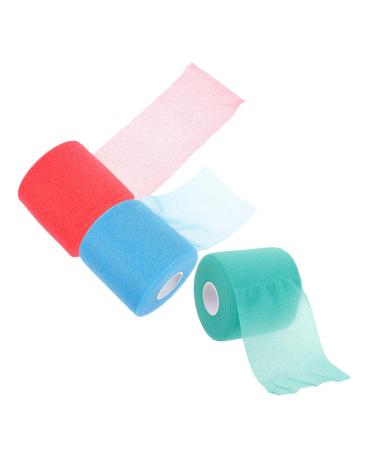 FRCOLOR 3 Rolls Skin Membrane Portable Sports Wraps Racket Damping Wraps Athletic Tape Sports Tape Joint Protective Portable Athlete Tape Breathable Athlete Tape