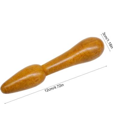 Portable Wooden Massage Tool | Body Contour & Guasha Tool for Relaxation | Muscle Formation Scrapers | Fragrant Wood Massageger - Buy Online on GoSupps.com