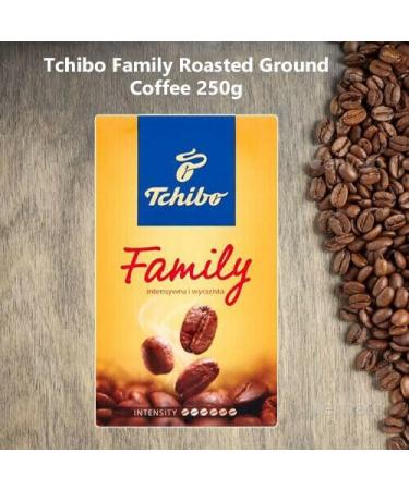 Ground Coffee Bundle which Contains Tchibo Family Roasted Ground Coffee 250G - Pack of 2 with Grocery List Card - Buy Online on GoSupps.com