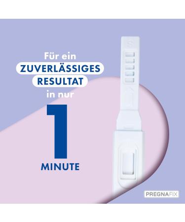 Pregnafix Quick Test - 3 Pack | Reliable & Easy to Use | Fast Results in 1 Minute - International Shipping Available - Buy Online on GoSupps.com