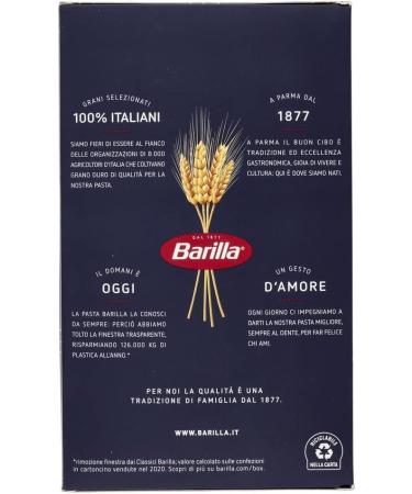  Italian Gourmet E.R. Pack of 20 Barilla Mezze Penne Rigate pasta No. 70 100% Italian noodles 500g + Italian gourmet Polpa 400g - Buy Online on GoSupps.com