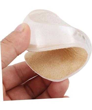 FOMIYES Forefoot Cushion Pad Insoles for Men & Women | Invisible Half Heel Lifts & Gel Inserts for High Heels | Comfortable Leather & Sponge Solutions - Buy Online on GoSupps.com