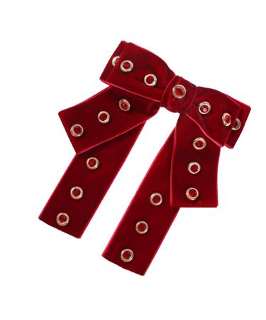 GALPADA Hairpins Woman Hair Clip Hair Pin Hair Barrettes Automatic Hair Clip Ponytail Holders Woman Barrette Girl Red Hair Volume Clip