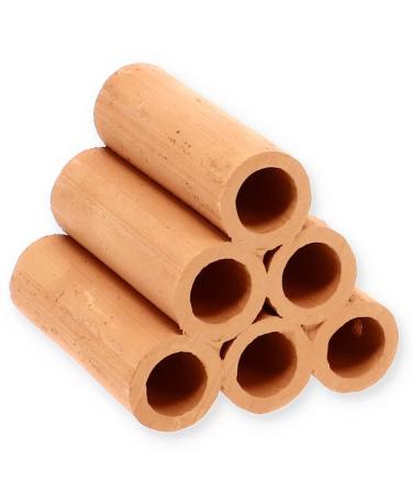 Garpet Aquarieendeko Pyramide 6er shrimp tube aquarium decoration shrimp shrimp cancer cave catfish catichhre laichr hre ceramic tone terracotta