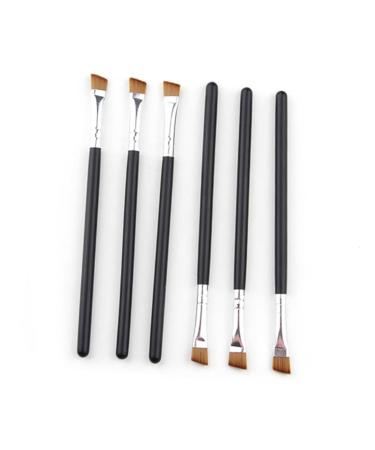 FRCOLOR 20 Pcs Angled Eyebrow Brush Set | Thin Stiff Makeup Brushes for Brow Powder Wax & Eyeliner | Eco-Friendly Bamboo Comb - Buy Online on GoSupps.com