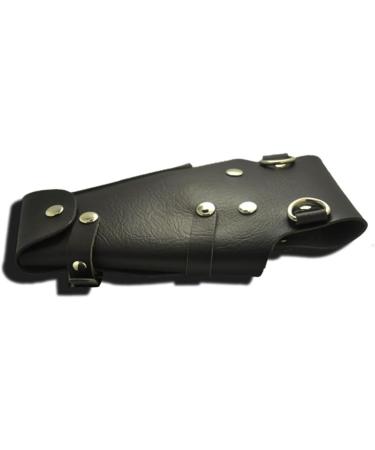 Premium Housoutil Leather Scissor Organizer Kit - 2-Piece Pocket Holder for Hairdressers - Stylish & Functional Hairdressing Bag - Black - Buy Online on GoSupps.com
