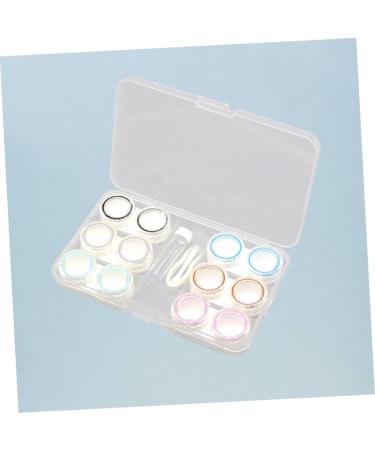 Buy SOLUSTRE 6pcs Contact Lens Case - Invisible Lens Holder & Container for Safe Storage - International Shipping Available - Buy Online on GoSupps.com
