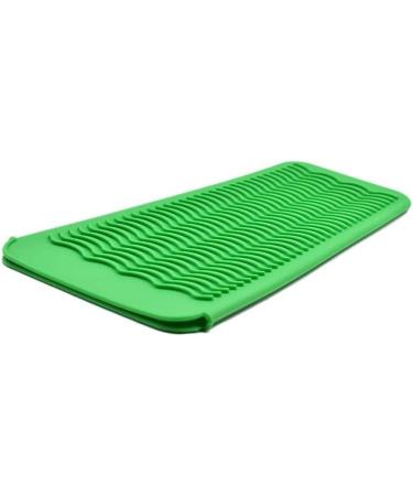 Dajidafu Heat Resistant Pad Travel Easy Storage Wave Texture Skid-proof Design Flat Iron Holder Perfect Giftfor Straightener No.1 - Buy Online on GoSupps.com