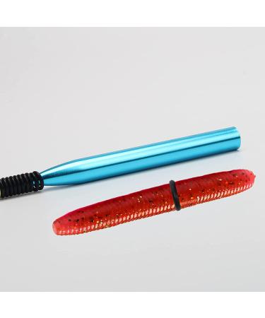 Wacky Rig Tools 2 Pcs with 320 Pcs Wacky O-Rings | Luxiv Fishing Worm Rig Tool Kits | Clip Baits Tools with Keychain - Blue - Buy Online on GoSupps.com