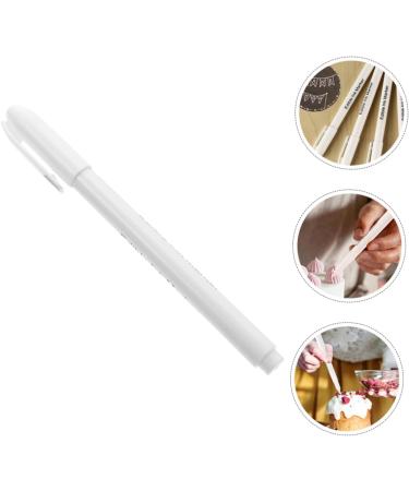 VINTORKY 4pcs Baking Pigment Pen Cakes Biscuits Edible Markers for Cookie Biscuit Marker Plastic White - Buy Online on GoSupps.com
