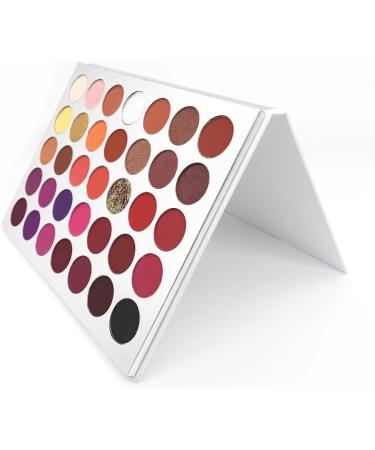 JOYTILLGU Beauty Palette 35 Colors Matte Eyeshadow Palette High Pigment Long Lasting Eye Makeup Custom Palette Cosmetics Eyeshadow Palette Army Green - Buy Online on GoSupps.com