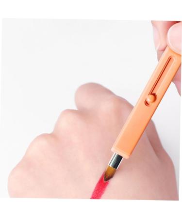 HAPINARY 1pc Retractable Lip Brush Makeup Brush Eye Shadow Portable Lip Scrubber Cosmetics Brush Tool Lipstick Cosmetic Tool Lip Liner Brush Travel Telescopic Plastic - Buy Online on GoSupps.com