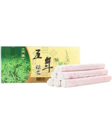 BUNIQ Moxibustion Sticks - Handmade Moxa Roll (1.8x20cm) | Aged 5 Years for Optimal Results | International Shipping - Buy Online on GoSupps.com