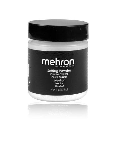 Mehron Makeup Setting Powder (1 oz) (Neutral)