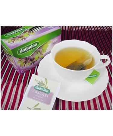 Dogadan Sage Herbal Tea Adacayi Biki Cayi 20 Tea Bags - Buy Online on GoSupps.com