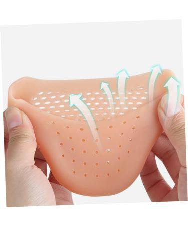 Gleavi 2 Pairs Toe Sleeve Silicone Socks - Women's Comfy Shoes Protector for Pointe Ballet Slipper - Toe Caps, Guards & Protectors - Assorted Colors - 9X7CM - Buy Online on GoSupps.com