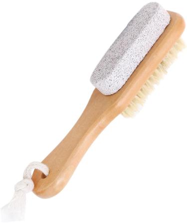 Buerfu Foot Pumice Stone Shower Foot Scrubber Soft Efficient Foot Pumice Scrubber Foot Brush for Shower Foot Pumice Stone for Feet Dry Skin Removal Cracked Heels - Buy Online on GoSupps.com