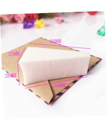 FRCOLOR 120 Pcs Manicure Sponge Makeup Foam Applicator - Nail Art & Foundation Blending - Beauty Puff Wedges for Flawless Makeup Finish | Shop Internationally - Buy Online on GoSupps.com