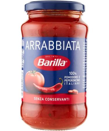  Italian Gourmet E.R. Barilla Sugo Arrabbiata Italian Tomato and Pepper Sauce Gluten Free Sauce and No Extra Preservatives 400g + Italian Gourmet Polpa 400g - Buy Online on GoSupps.com