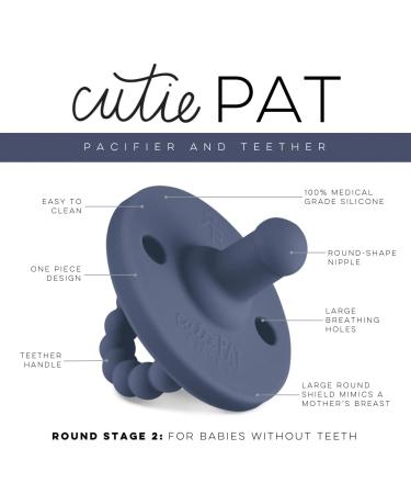 Ryan & Rose Cutie PAT Pacifier Teether Stage 2 - Captain - Buy Online on GoSupps.com