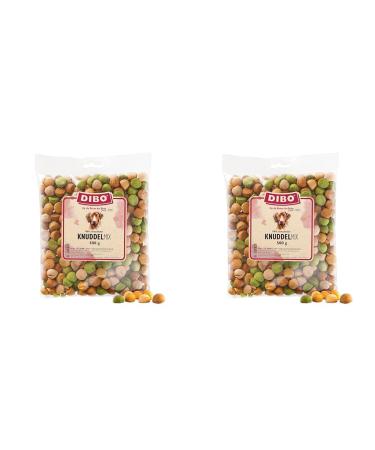 Dibo Knuddel-Mix 500g bag baked goods as a healthy natural diet for dogs from Dibo dog food barf B.A.R.F treat dog biscuit (pack with 2) cuddly mix 500 g (2 pack)