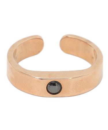 Open Snoring Ring Electroplating Adjusted Improve Sleep Breathing Open Snoring Ring Massage Ring (L) Large