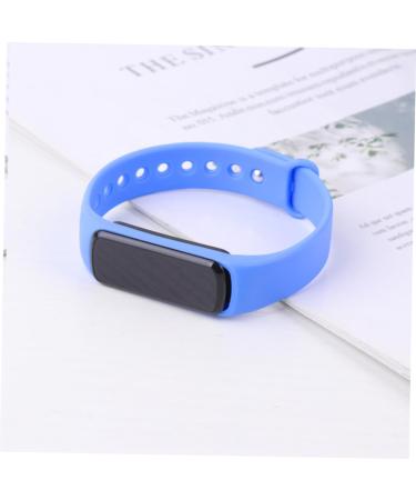 Buy Yardwe Kids' Smart Digital Watch - Safe Arm Bands & Fitness Tracker - Blue Intelligent Bracelet for Children - Buy Online on GoSupps.com