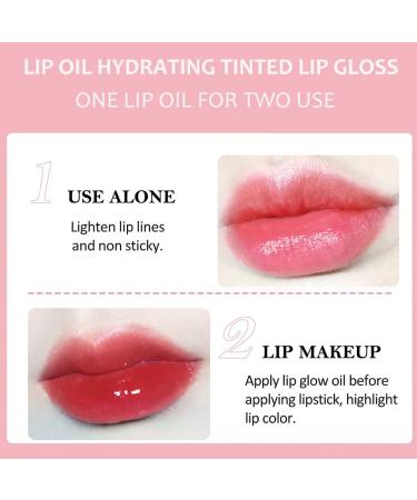 Korean Fruit Shimmer Lip Oil 4Pcs Set | Moisturizing Lip Gloss & Tinted Balm | Non-sticky & Long Lasting Formula for Nourished Lips - Buy Online on GoSupps.com