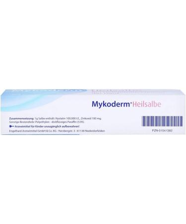 MYKODERM Healing Ointment - Nystatin & Zinc Oxide 100g | Fast International Shipping - Buy Online on GoSupps.com