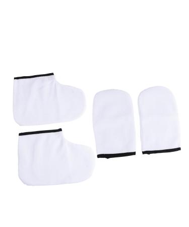 4pi ces Mitaines De Paraffine Pour Spa Couvre-mains Et Accessoire De Soin Lot Confortable