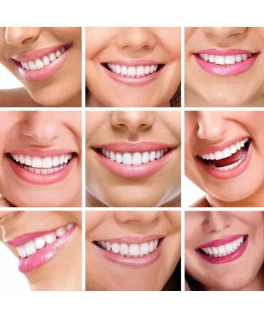 Brigtviee False Teeth 2 Pieces Clipin Veneer Teeth Instant Cosmetic Veneer Teeth Upper and Lower Set Temporary Smile Fake Teeth Comfort Fit Dentures for Covering Bad Teeth - Buy Online on GoSupps.com